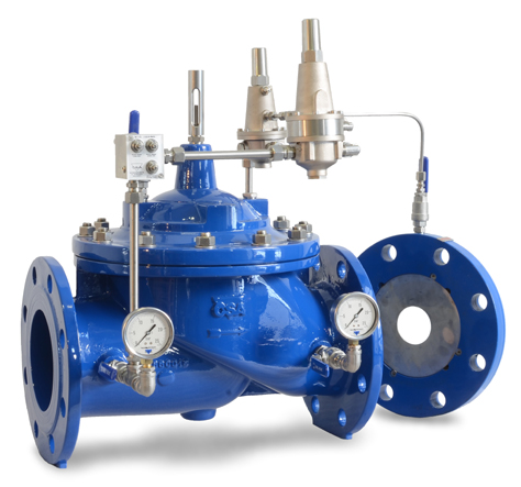 photo of flow rate and pressure reducing valve XLC 431