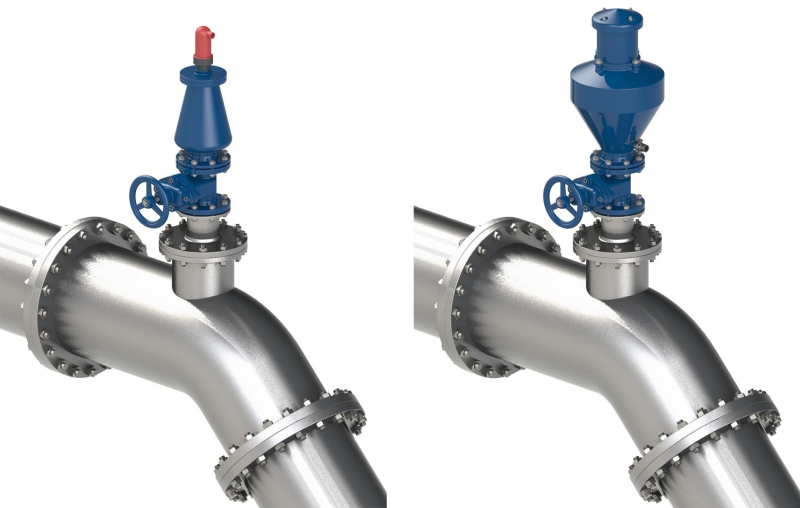 Picture: CSA SCF and a standard air valve